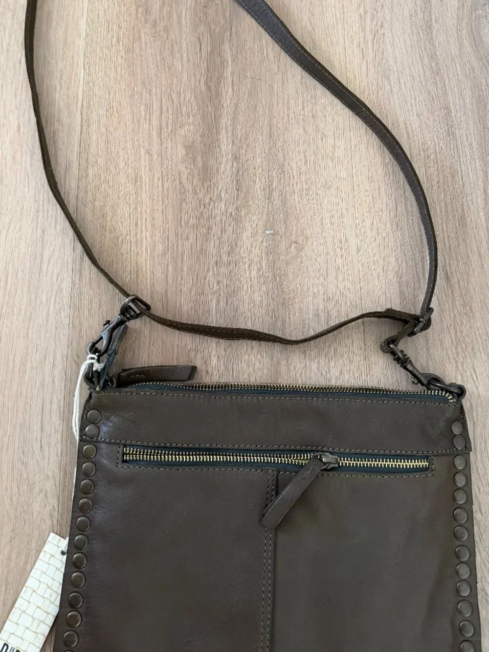 Leather cross bag BIBA Portland
